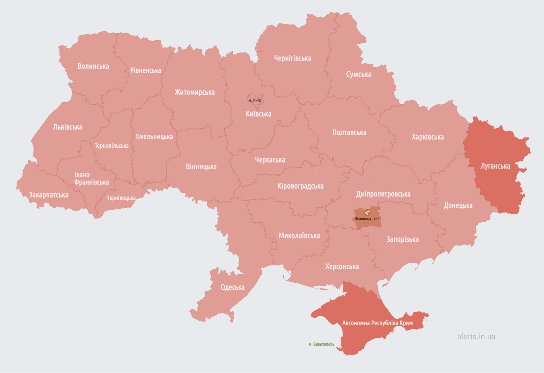 По всей Украине объявлена тревога. Россияне подняли в воздух МиГ (пошли отбои)